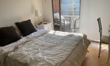 ARRIENDO DEPTO AMOBLADO 1D 1B CERCA METRO