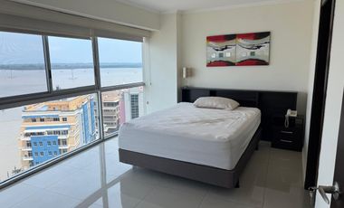 Alquiler Departamento Vista al Rio - Puerto Santa Ana - Guayaquil - D266