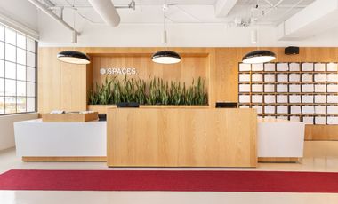 Join a collaborative coworking environment in Spaces The Stiles Enterprise Plaza