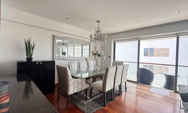 Alquiler departamento amplio, bien iluminado y decorado con muy buen gusto