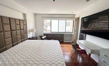 Alquiler departamento amplio, bien iluminado y decorado con muy buen gusto