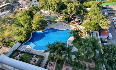 DEPARTAMENTO AMUEBLADO EN HÁBITAT VISTA A LA ALBERCA