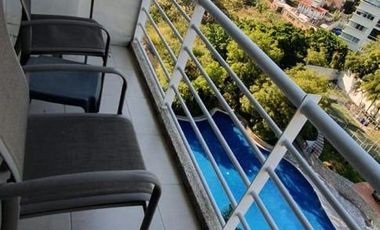 DEPARTAMENTO AMUEBLADO EN HÁBITAT VISTA A LA ALBERCA