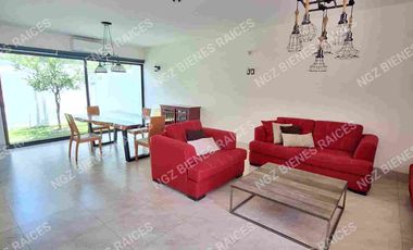 CASA EN RENTA AMUEBLADA EN AMBERES RESIDENCIAL CERCA DEL LUX, IBERO, BOULEVARD MORELOS / AMUEBLADA