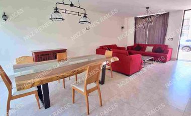 CASA EN RENTA AMUEBLADA EN AMBERES RESIDENCIAL CERCA DEL LUX, IBERO, BOULEVARD MORELOS / AMUEBLADA