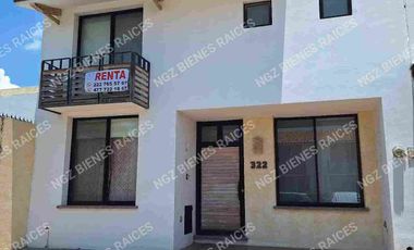 CASA EN RENTA AMUEBLADA EN AMBERES RESIDENCIAL CERCA DEL LUX, IBERO, BOULEVARD MORELOS / AMUEBLADA