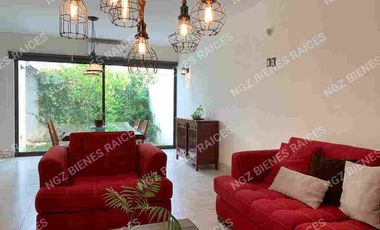 CASA EN RENTA AMUEBLADA EN AMBERES RESIDENCIAL CERCA DEL LUX, IBERO, BOULEVARD MORELOS / AMUEBLADA