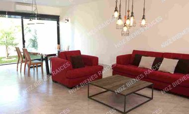 CASA EN RENTA AMUEBLADA EN AMBERES RESIDENCIAL CERCA DEL LUX, IBERO, BOULEVARD MORELOS / AMUEBLADA