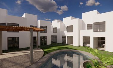 PRE- VENTA EN EXCLUSIVO RESIDENCIAL DE TAN SOLO 17 CASAS CON ALBERCA EN TLAYACAPAN.
