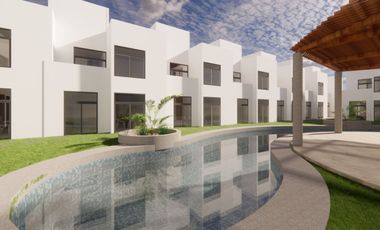 PRE- VENTA EN EXCLUSIVO RESIDENCIAL DE TAN SOLO 17 CASAS CON ALBERCA EN TLAYACAPAN.