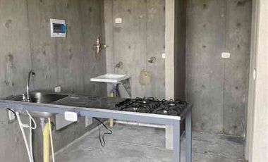 Apartamento NUEVO en obra gris para que lo diseñes a tu estilo: 50m2 - 2 habitaciones + 1 estudio