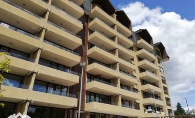 Departamento con vista lateral al lago Villarrica