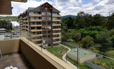 Departamento con vista lateral al lago Villarrica