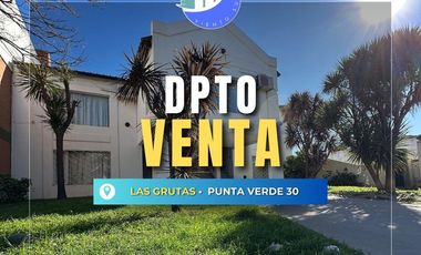 VENDO DEPARTAMENTO. 2 HABITACIONES. LAS GRUTAS A MTS DEL MAR.