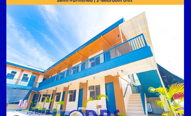 For Rent Semi Furnished 2-Bedroom Apartment in Ma-a Davao City