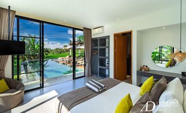 LEASEHOLD | BRAND-NEW 6-BEDROOM VILLA WITH RICE PADDY FIELD VIEWS IN UBUD