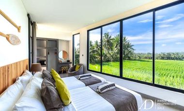 LEASEHOLD | BRAND-NEW 6-BEDROOM VILLA WITH RICE PADDY FIELD VIEWS IN UBUD