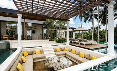 LEASEHOLD | BRAND-NEW 6-BEDROOM VILLA WITH RICE PADDY FIELD VIEWS IN UBUD