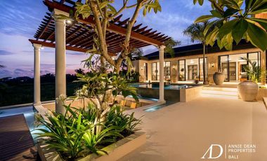LEASEHOLD | BRAND-NEW 6-BEDROOM VILLA WITH RICE PADDY FIELD VIEWS IN UBUD