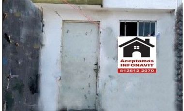 BONITA CASA EN VENTA EN EL CARMEN NL, 2 PLANTAS, 2 RECÁMARAS, UN ESTACIONAMIENTP