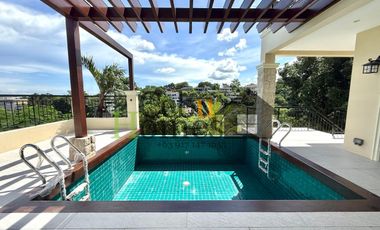 Newly Renovated 4 Bedroom House with Pool, Garden, and Panoramic View for Rent in Maria Luisa