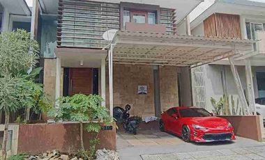 Rumah minimalis Citraland semi perabot lokasi depan private cluster