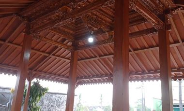 Jual Bangunan Pendopo Joglo Jati, rumah Joglo dan Limasan Jati