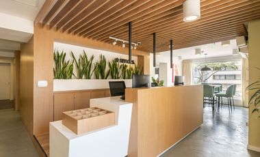 Alquiler de oficina corporativa para 2 personas en Bogotá, Spaces Nogal.