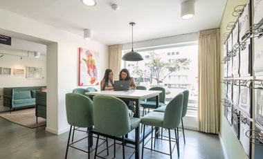 Alquiler de oficina corporativa para 5 personas en Bogotá, Spaces Nogal.