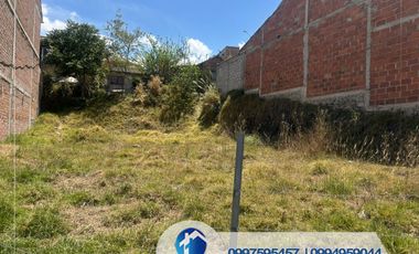 VENTA DE TERRENO IDEAL PARA CONSTRUCCIÓN