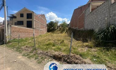 VENTA DE TERRENO IDEAL PARA CONSTRUCCIÓN