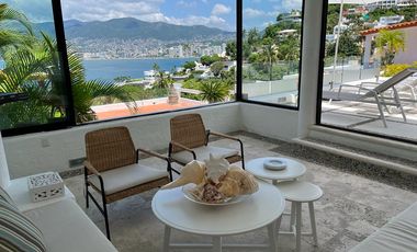HERMOSA VILLA EN ACAPULCO CON UNA HERMOSA VISTA A LA BAHIA