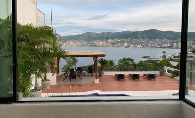 HERMOSA VILLA EN ACAPULCO CON UNA HERMOSA VISTA A LA BAHIA