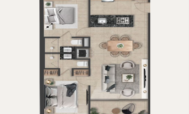 Departamento en Venta – SOHO Morelos – Arcos Vallarta