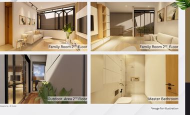 Rumah Indent 2 lantai di Terusan Sutami, Bandung.