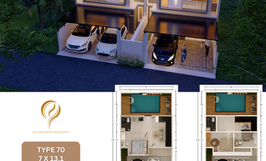 DIJUAL UNIT VILLA 2 LANTAI DENGAN SWIMMING POOL EKSLUSIF BISA KPR