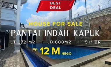 Dijual Rumah PIK Pantai Indah Kapuk Private Pool Modern Style Elegant at Jakarta Utara