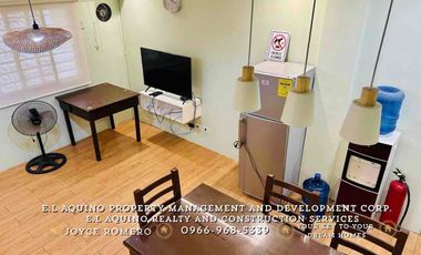 1 Bedroom Fully-Furnished Apartment For Rent I Located inside subdivision in Barangay Balibago,Angeles City,Pampanga