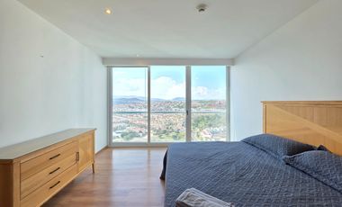 DEPARTAMENTO AMUEBLADO Y EQUIPADO DE 2 RECÁMARAS, JURIQUILLA TOWERS, Qro.