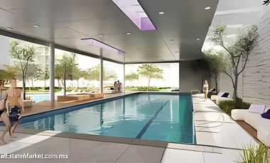 DEPARTAMENTO AMUEBLADO Y EQUIPADO DE 2 RECÁMARAS, JURIQUILLA TOWERS, Qro.