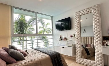 SAMBORONDON, ISLA MOCOLI, BLUEBAY, VENDO  DEPARTAMENTO PLANTA BAJA.