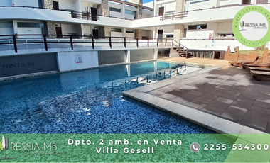 Venta de dpto. - Complejo PUNTA 30 - Calle 30 y P. del Este - Las Gaviotas