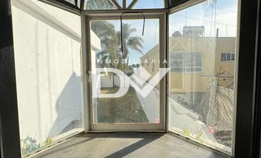 CASA EN RENTA DE 3 HABITACIONES EN CAMINO REAL A CHOLULA Y ZAVALETA DE 200M2 DE JARDIN