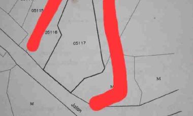 dijual tanah murah,pinggir jalan raya,view istimewa.