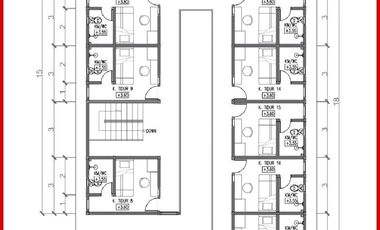 Dekat Islam Al-Azhar Cairo Kost Eksklusive Jogja Nyaman	16 Kamar Tidur