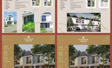 Jual Townhouse di pusat kota bebas macet semua tipe dp 5 juta