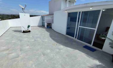 🏢 RENTO POR NOCHE PENTHOUSE & SUITE VISTA Y SALIDA AL MAR - PISO 12 (Tonsupa – Club Resort Pacífico – Playa Ancha.)