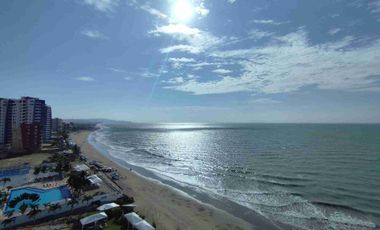 🏢 RENTO POR NOCHE PENTHOUSE & SUITE VISTA Y SALIDA AL MAR - PISO 12 (Tonsupa – Club Resort Pacífico – Playa Ancha.)