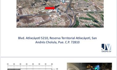 SE RENTA OFICINA TORRE JV II MEZZANINE ANGELOPOLIS 1500 M2 OBRA GRIS