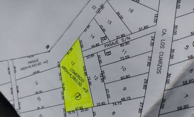 VENTA DE TERRENO INDUSTRIAL EN CARABAYLLO DE 6463 M2